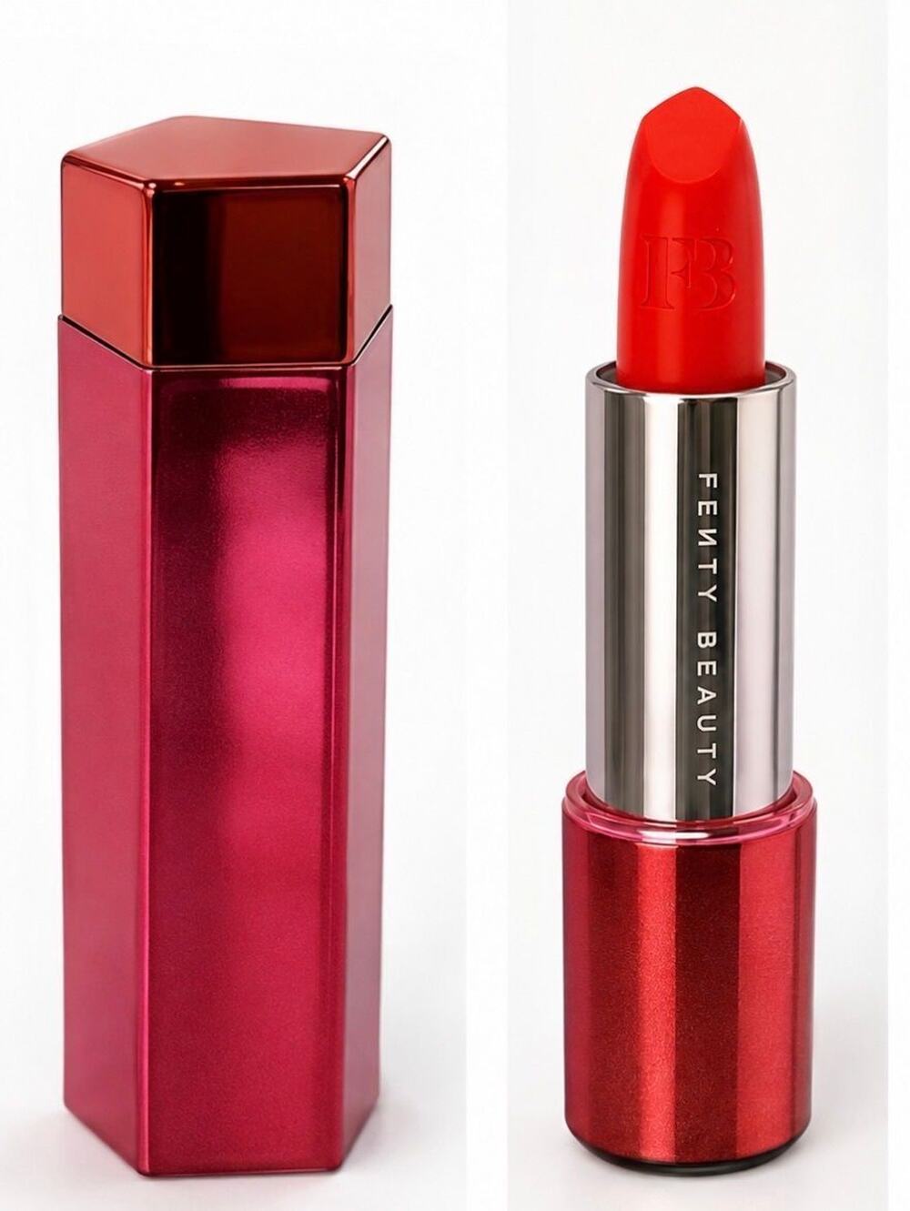 $32 Fenty Beauty Fenty Icon Semi-Matte Refillable Lipstick – Nosy Rosy